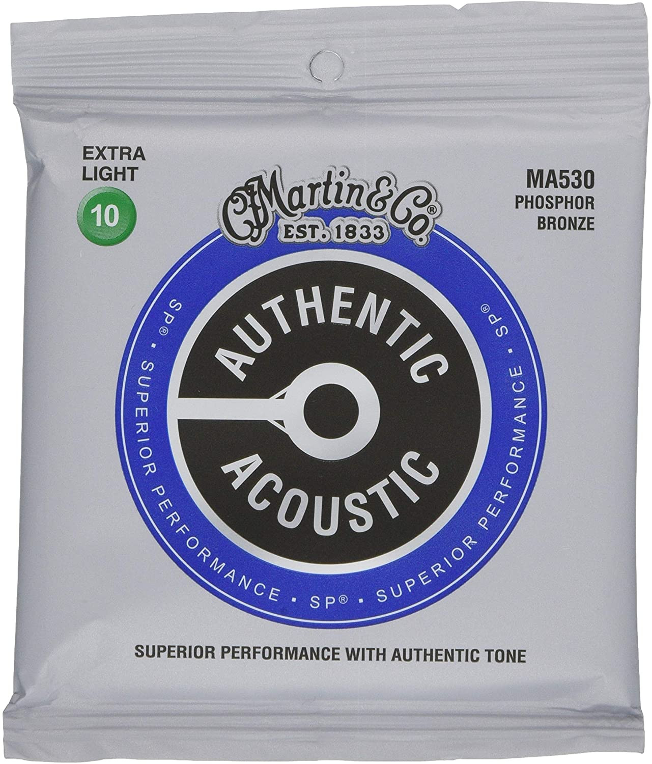 Les cordes Martin Authentic Acoustic MA530