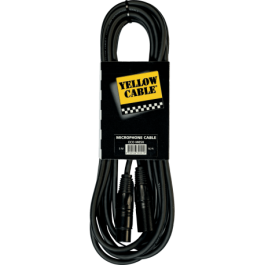 Câble Micro XLR mâle/XLR femelle 5m
