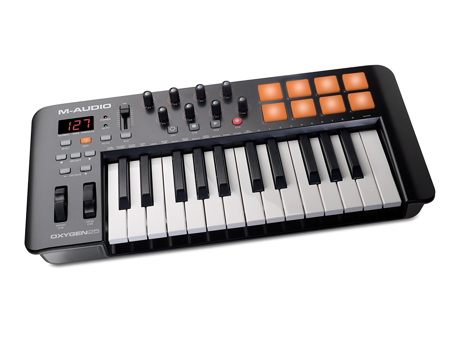 CLAVIER MAÎTRE M AUDIO - OXYGEN 25