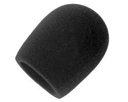 Bonnette noire pour micro